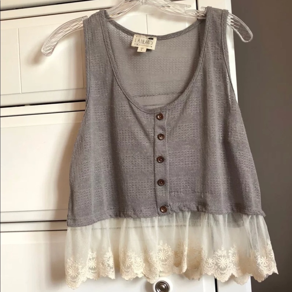 Cropped tank